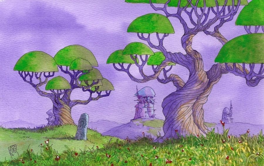 Purple Skies